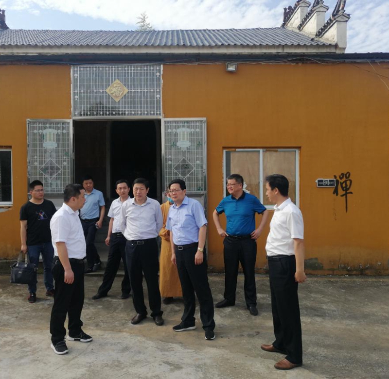 省宗教局副局长时先政到望江调研宗教工作