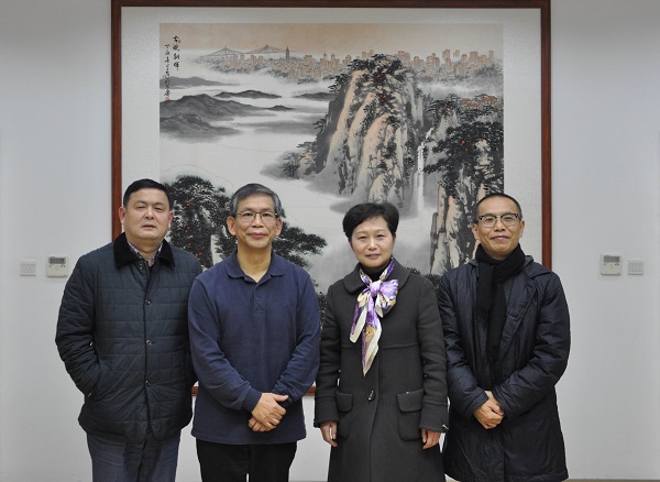 王金凤会见澳门客人