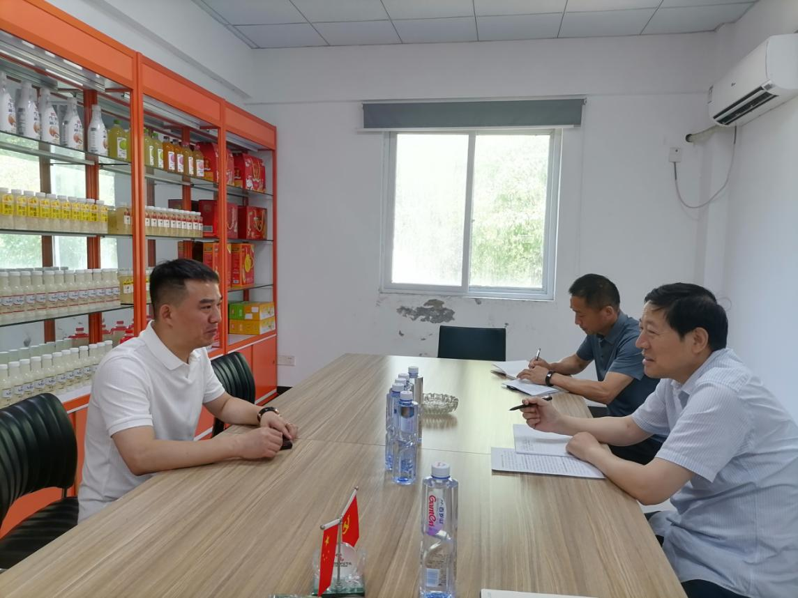 市委统战部常务副部长张时民走访民建会员企业